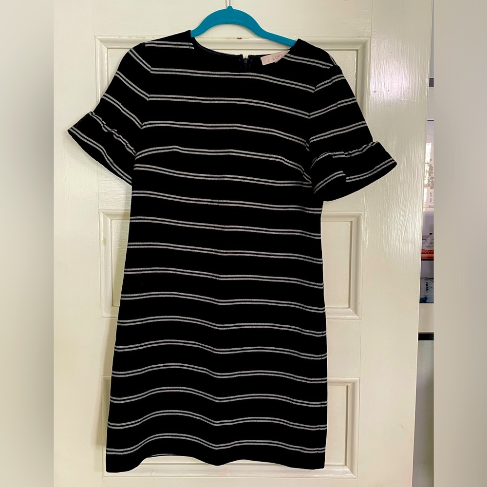 Anne Taylor loft striped dress
